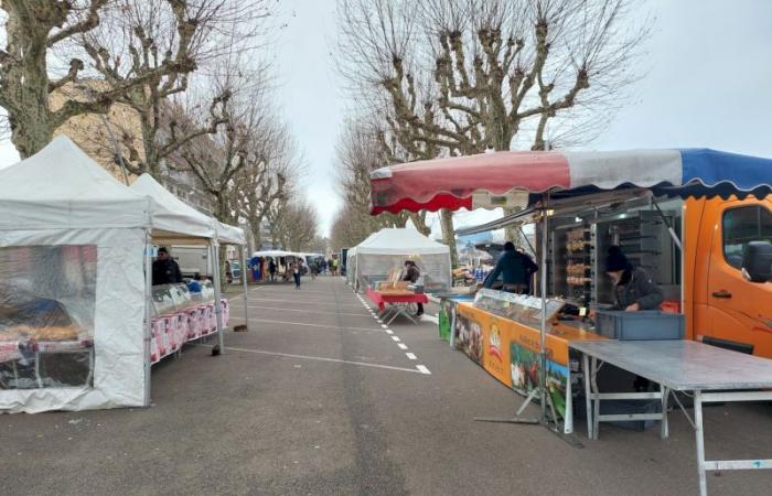 Montceau – The Saturday market victim of a cold snap, it works less well, explanations