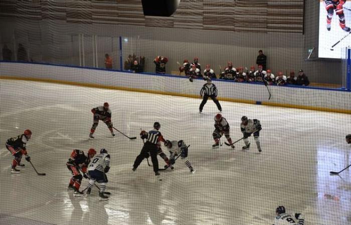 In pictures: relive the ice hockey match between Neuilly-sur-Marne and Dunkirk, played at the Dreux ice rink