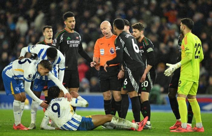 Brighton 1 Arsenal 1: a hard blow, a surprising penalty and the Nwaneri revelation