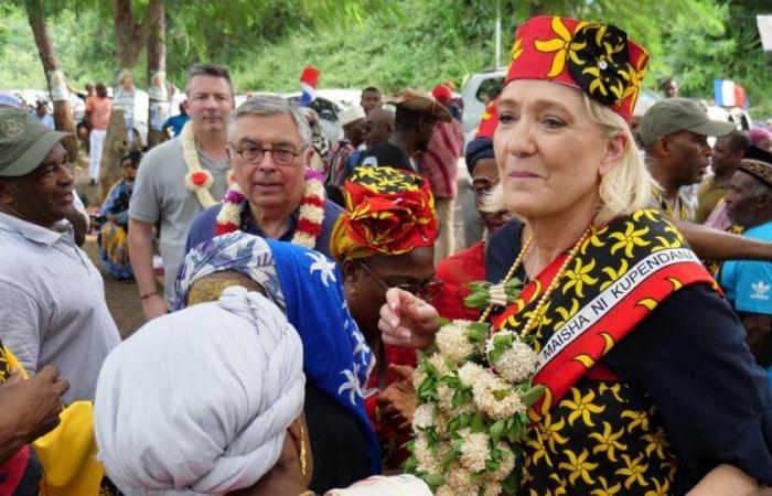 In Mayotte, Marine Le Pen cultivates her overseas soil