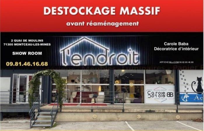 MONTCEAU: Massive clearance in your “L’Endroit” store