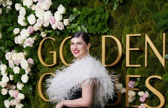 Best red carpet looks at the 2025 Golden Globes