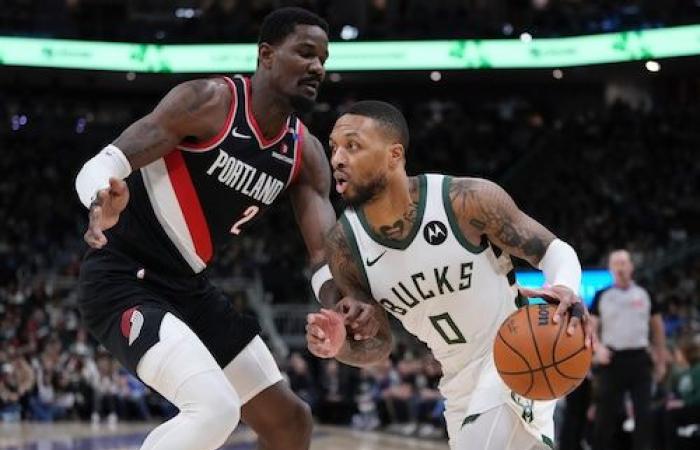 Spirited Trail Blazers performance leads to win over Lillard and Bucks