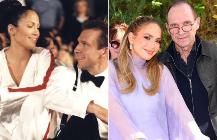 Jennifer Lopez, Ralph Fiennes Have ‘Maid in Manhattan’ Reunion: Photos