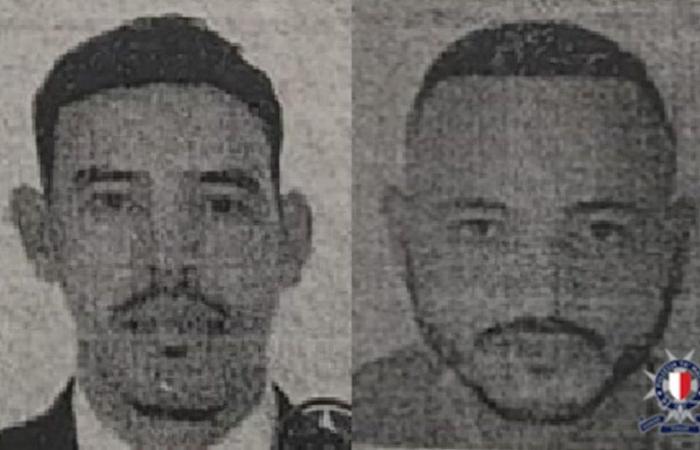 manhunt to find two Moroccans