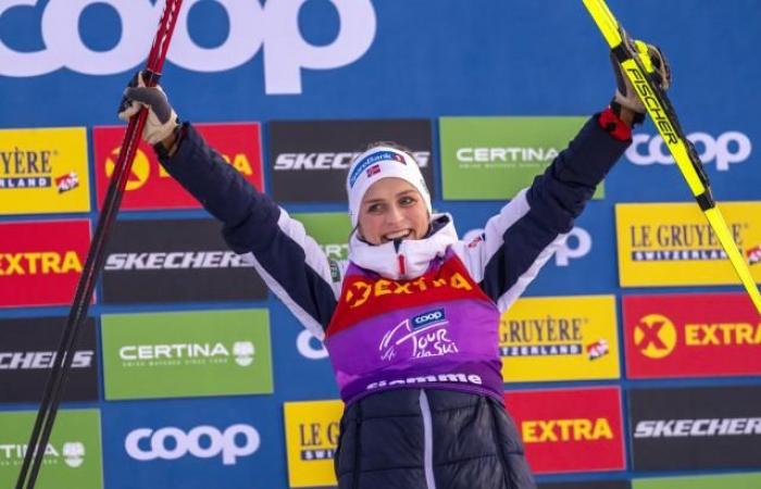 Therese Johaug wins the Tour de Ski for its resumption season