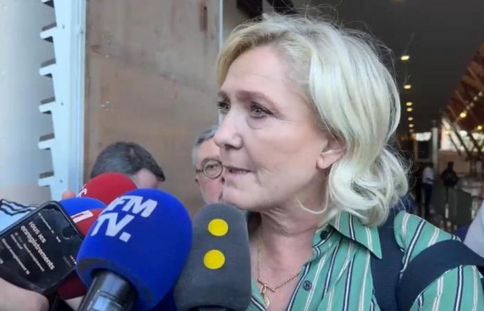 “The Mahorais are fed up with us pretending”, Marine Le Pen’s first statement upon her arrival in Mayotte