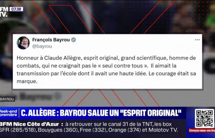 François Bayrou hails his “original spirit” on X