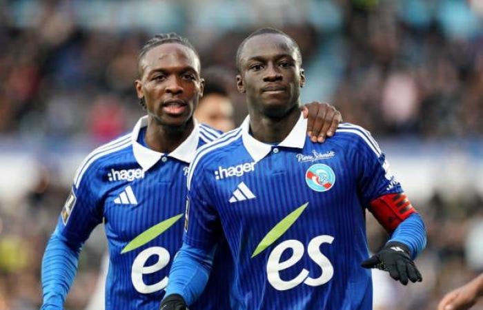 Strasbourg dominates Auxerre with a goal from Habib Diarra