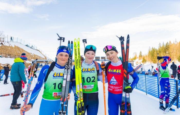 Biathlon | Prémanon French Cup: Amandine Mengin wins the women’s mass-start 60, Pauline Machut and Louise Roguet on the podium | Nordic Mag | No. 1 Biathlon