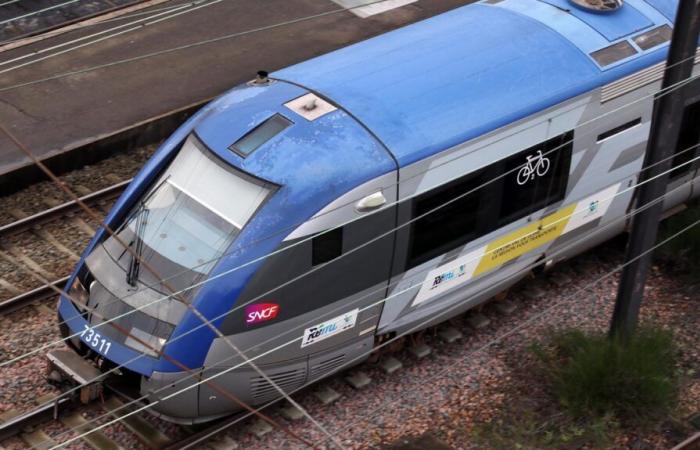 trains canceled due to storm Floriane