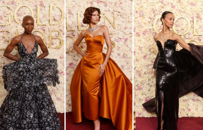 Zendaya, Zoe Saldaña, Collin Farrell… The most beautiful looks from the red carpet