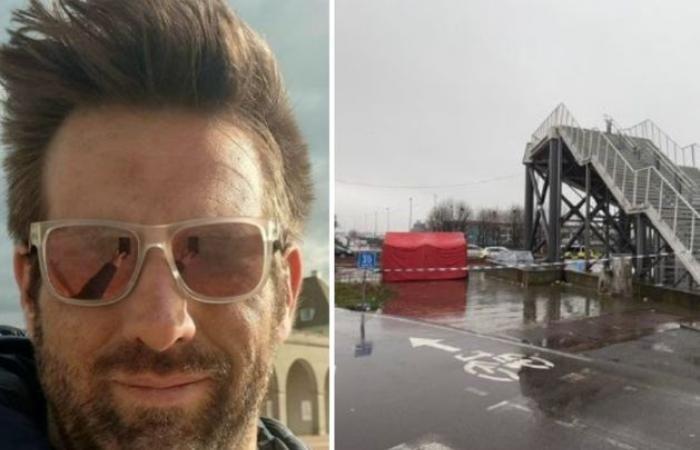 The man (48 years old), who died on Saturday on the pedestrian bridge of the Sportpaleis, was part of the Clouseau concert team (Antwerp)