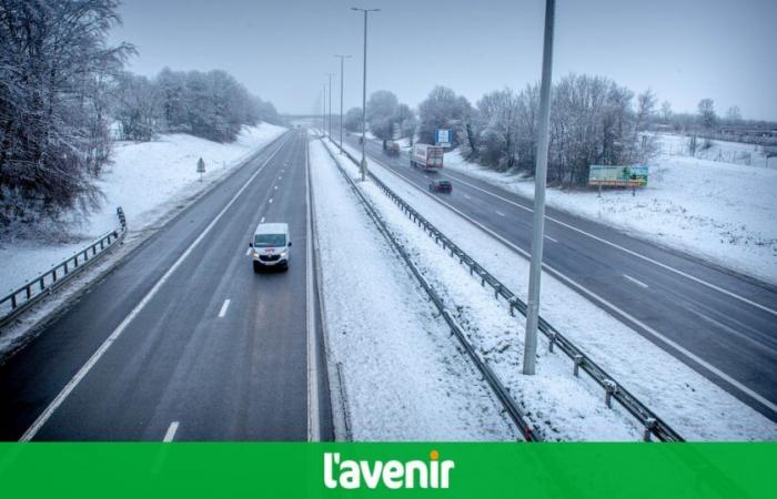 Weather in Belgium: a yellow alert for slippery roads issued in two Walloon provinces between tonight and Tuesday evening