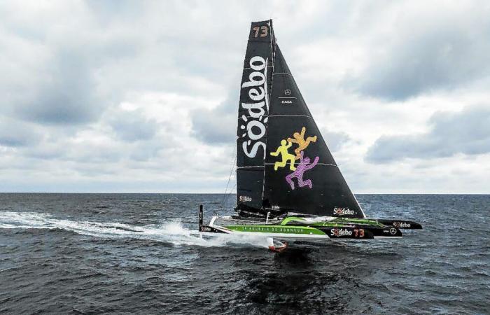 Central rudder torn off, the Ultime Sodebo 3 ends its second attempt at the Jules-Verne Trophy