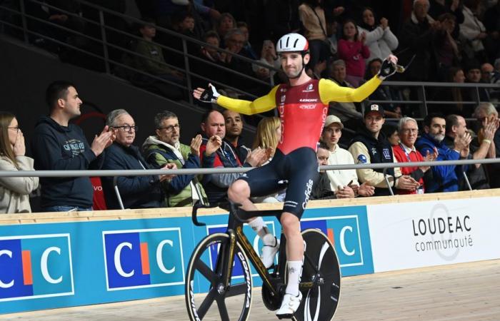 after gold at the Olympics, track cyclist Benjamin Thomas wins three titles at the French championships