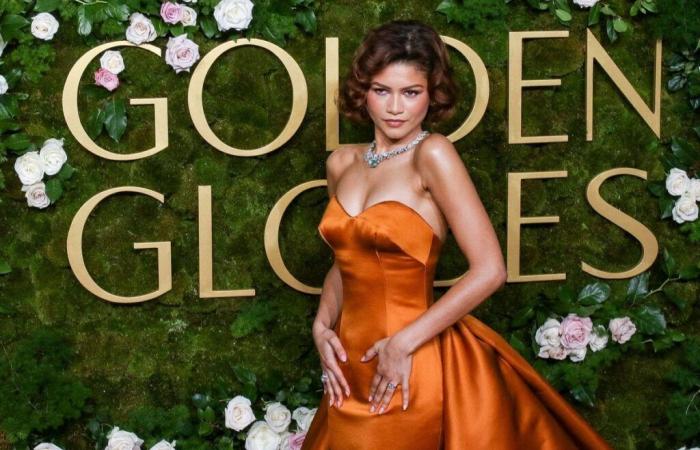 Demi Moore, Angelina Jolie, Zendaya… Here are the most beautiful looks from the 2025 Golden Globes