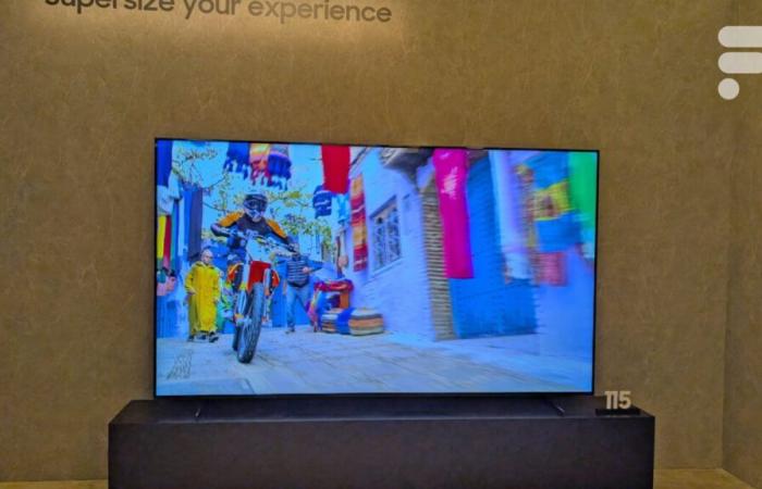 Samsung is thinking big for its QN90F and Q80F TVs with models up to 115 inches