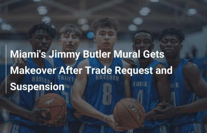 Jimmy Butler Mural in Miami Gets a Makeover After Trade Request and Suspension