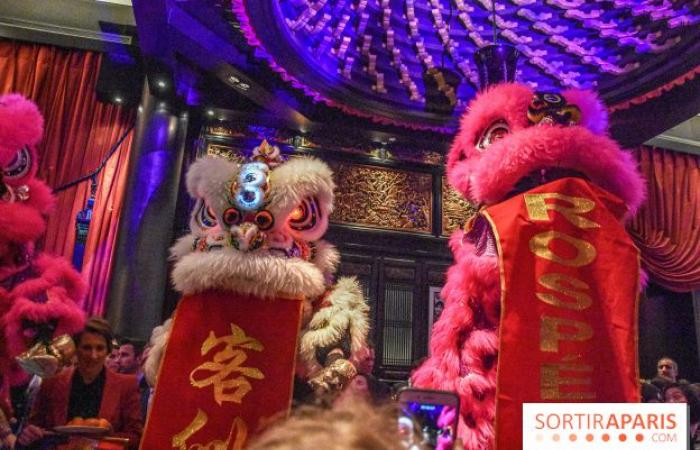 Chinese New Year 2025 at Peninsula Paris, festive menu and lion dances