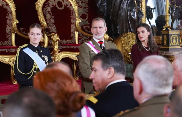 Princess Leonor makes her final public engagement with King Felipe and Queen Letizia before her five-month training cruise at sea