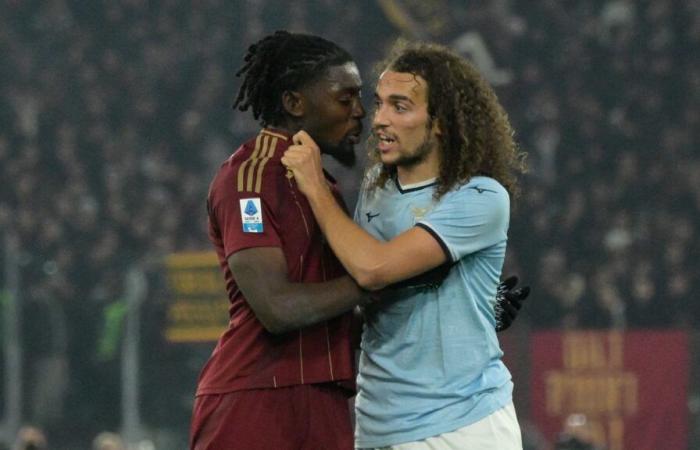 the heated altercation between Guendouzi and Koné, teammates with the Blues