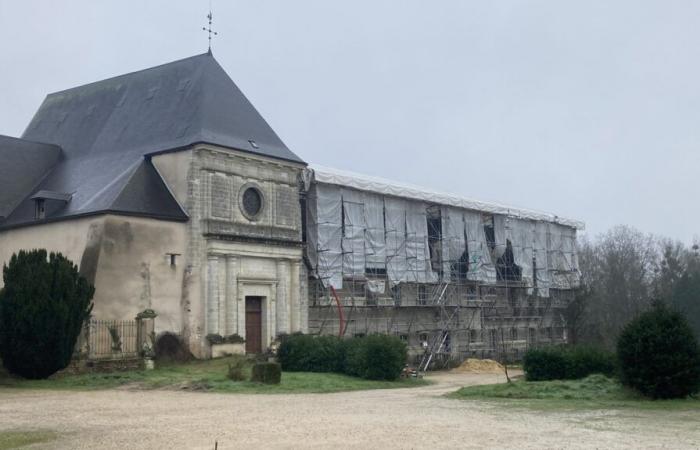 Near Vendôme, what future in 2025 for the abbey of Saint-Martin-des-Bois?