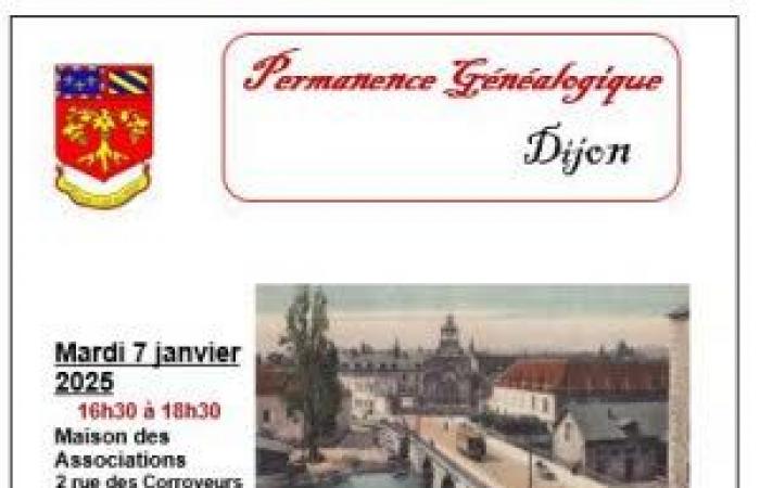 Permanence of the Genealogical Circle of the Cote d’Or: Meeting, conference in Dijon