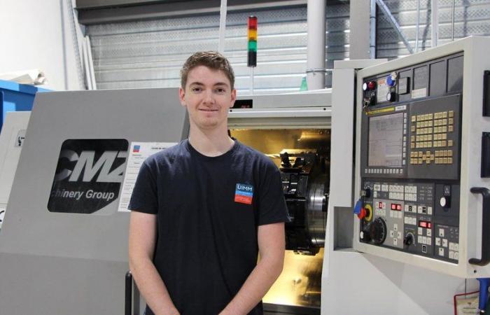 Apprentice at the Pôle Formation Adour, Thibault won the gold medal in the “One of the Best Apprentices in France” competition