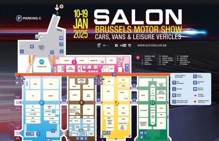 There will be more new products at the Brussels auto show than at the Paris one