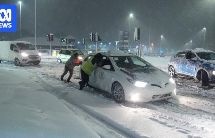 Heavy snow brings disruption across Europe, US braces for heavy snow