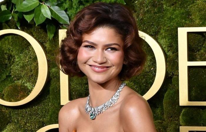 Zendaya: this secret tattoo in honor of Tom Holland that she tried to hide at the 2025 Golden Globes