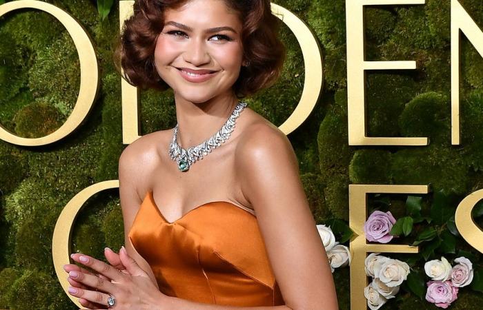 Zendaya sparks engagement rumors at Golden Globes