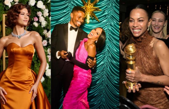 Highlights From The 2025 Golden Globes With Zendaya, Zoe Saldana, And More