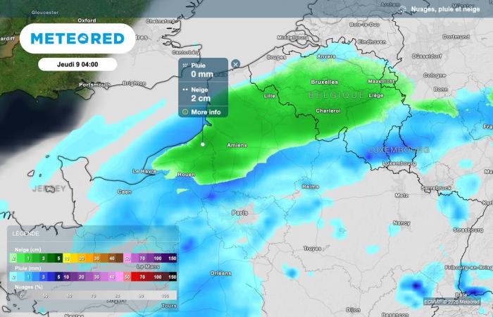 new snowfall expected mid-week in France! When ? Where could it snow?