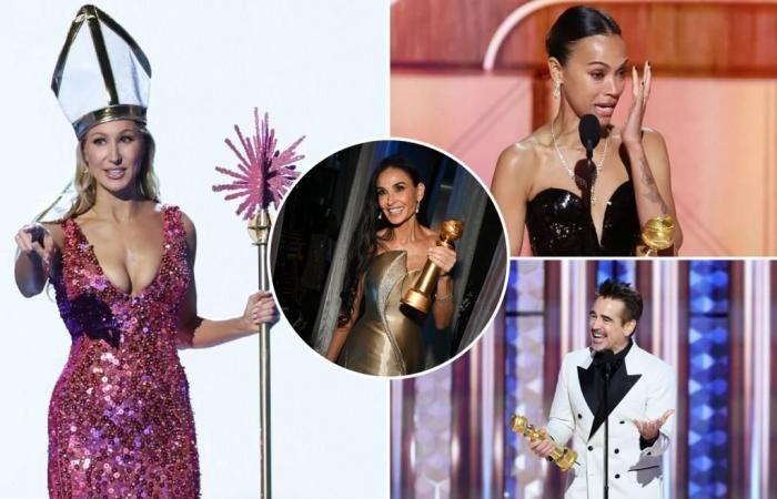 The best and worst moments from the 2025 Golden Globes