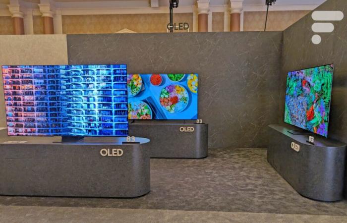 Samsung formalizes three new OLED TV series for 2025: S95F, S90F and S85F