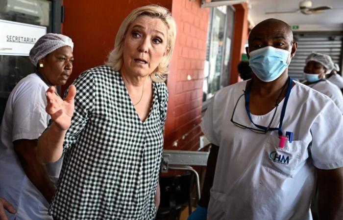 In Mayotte, Marine Le Pen wants to “ring the bell” to the government