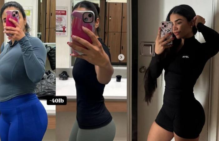 She lost 40 pounds after giving birth and transformed herself thanks to the 80/20 rule