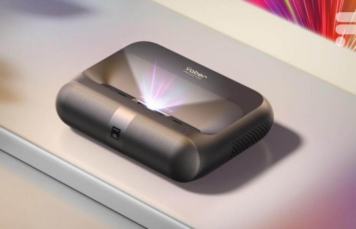 Two new compact video projectors launched by Yaber at CES 2025, including an ultra short throw