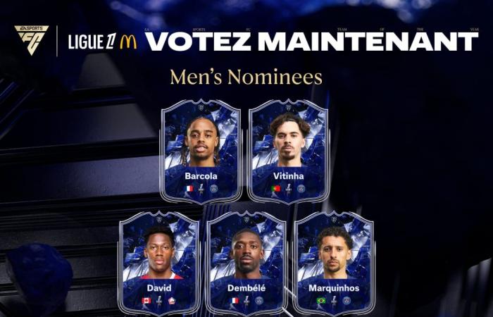 All the players nominated for the TOTY, with very heavy ones and Cristiano Ronaldo and Leo Messi