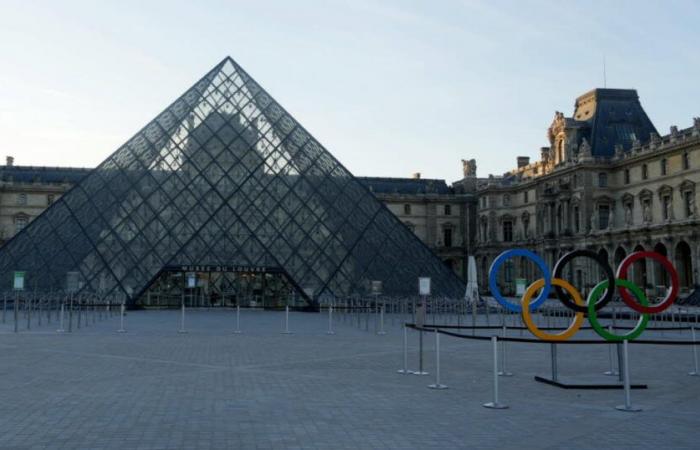 Paris. Despite the Olympics, the Louvre recorded 8.7 million visitors in 2024