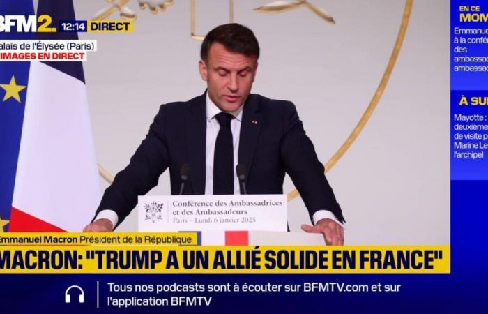 “President Trump has a solid ally in France”