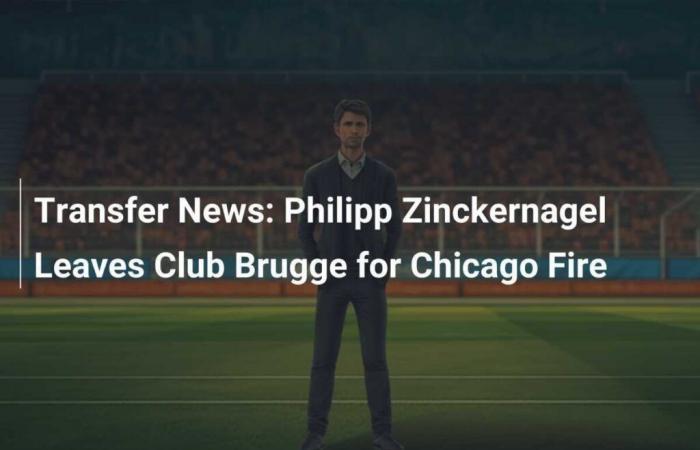 Transfer News: Philipp Zinckernagel Leaves Club Brugge for Chicago Fire