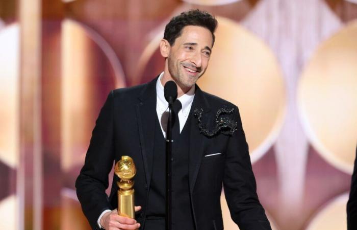 Adrien Brody Beats Timothée Chalamet for Best Actor at Golden Globes 2025