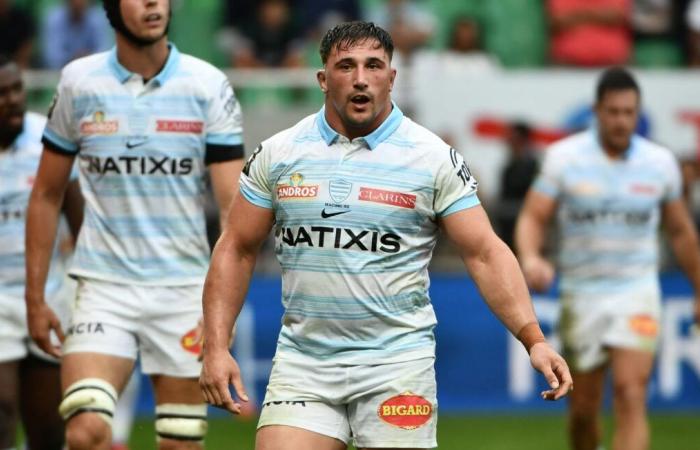 Arriving drunk at training in December, Camille Chat thanked by Racing 92