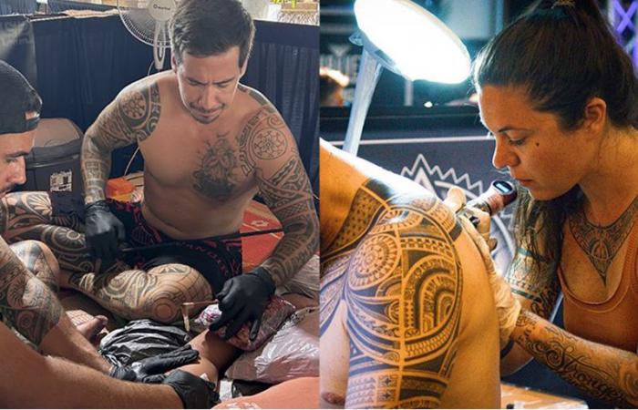 Tattoo artists from Tahiti: two artists, two worlds, the same passion