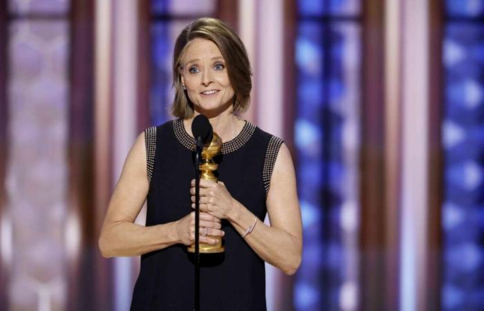 Jodie Foster Gave a Rare Shoutout to Her Wife in a Heartwarming Golden Globes Speech