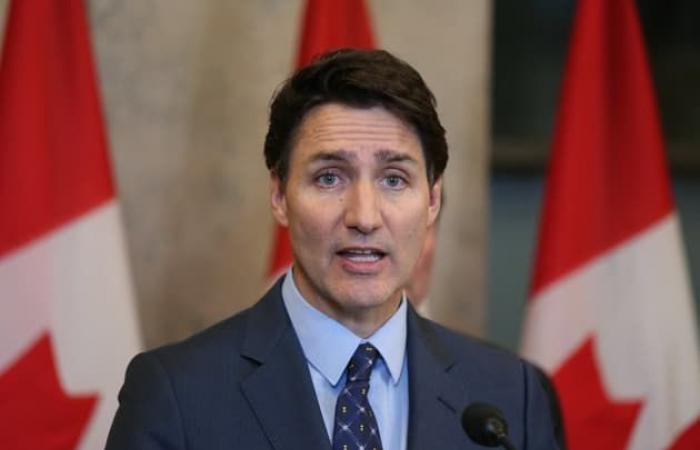 Prime Minister Justin Trudeau announces his resignation in the midst of a political crisis