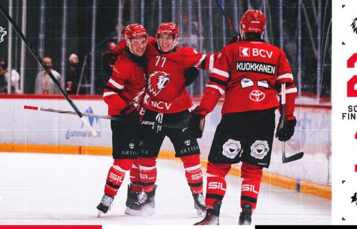 A seventh consecutive victory for the Lausanne Hockey Club – Lausanne HC